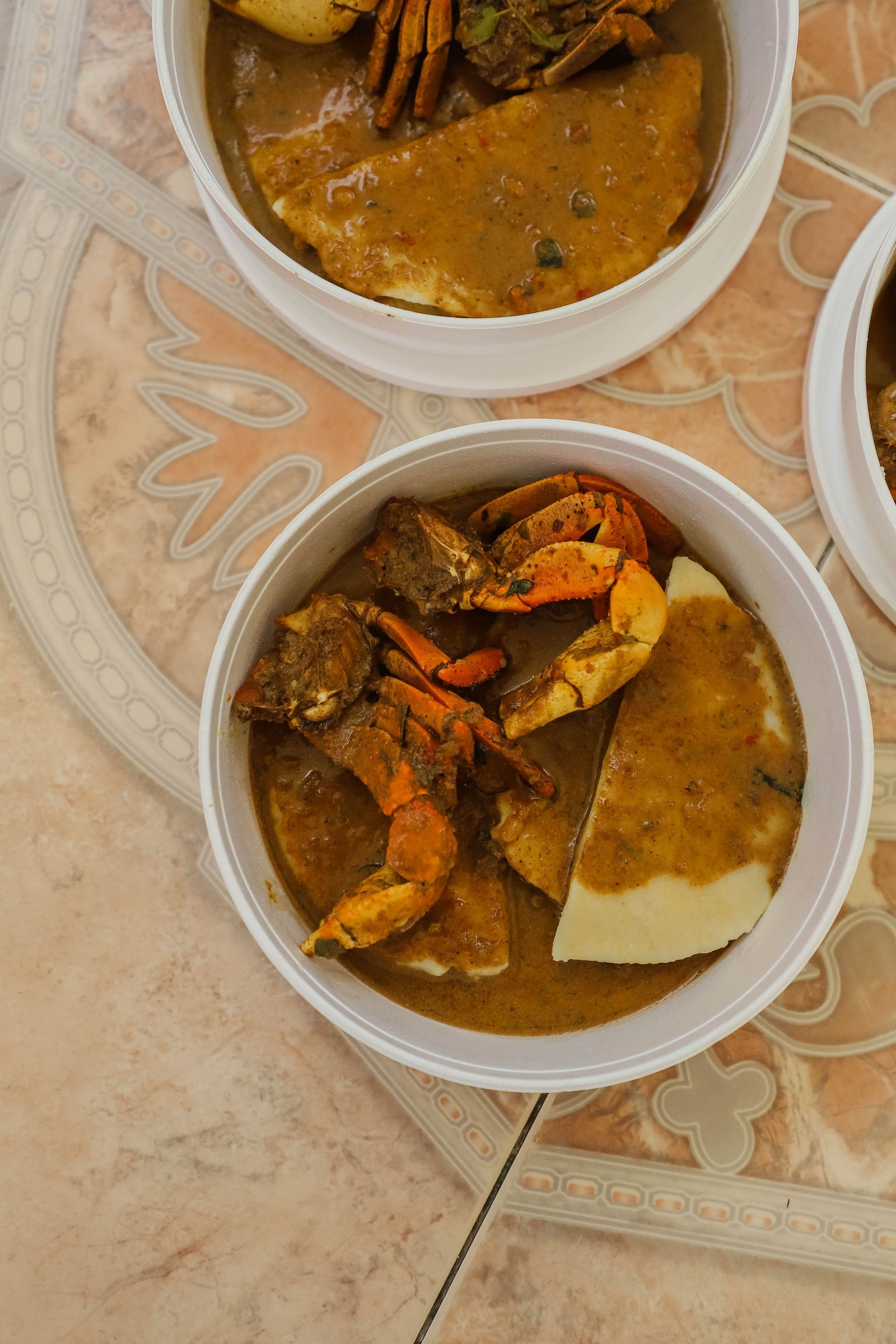 Curried crab and dumpling — Tobago's signature local dish